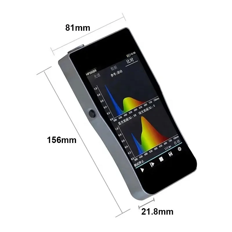 Spectroscope Handheld - HP350B يده الضوء الأزرق مطياف مطياف