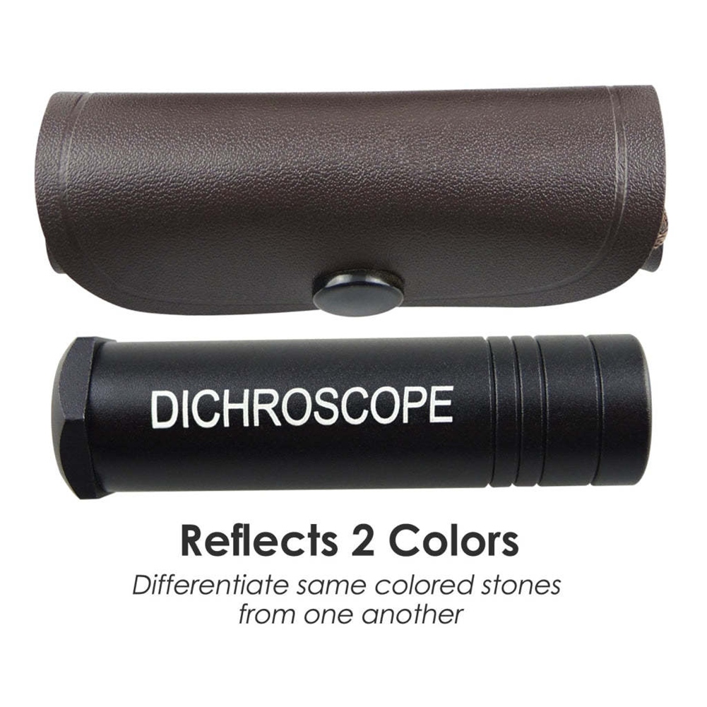 Spectroscope Handheld - ABFKW الأحجار الكريمة الكالسيت Dichroscope Trichoic