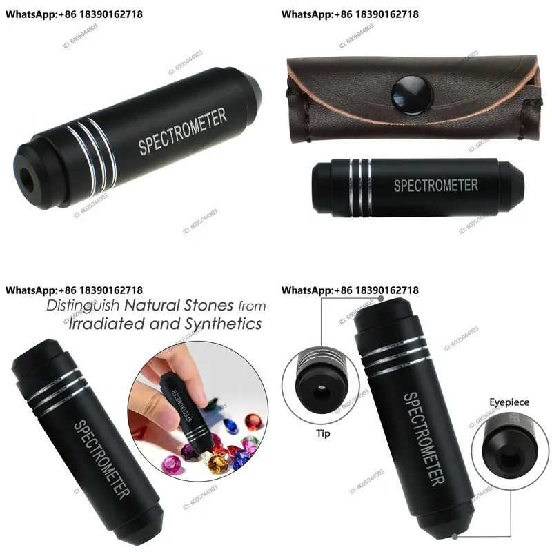 Spectroscope Handheld - جهاز سبيكتروميتر محمول لفحص الأحجار الكريمة،