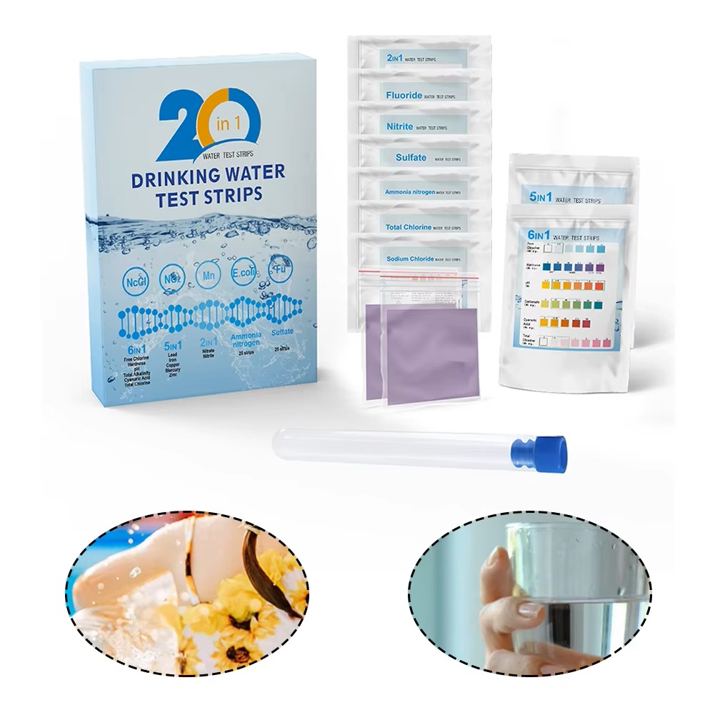 Ph Strip Test - شرائط اختبار المياه YAGO 20 في