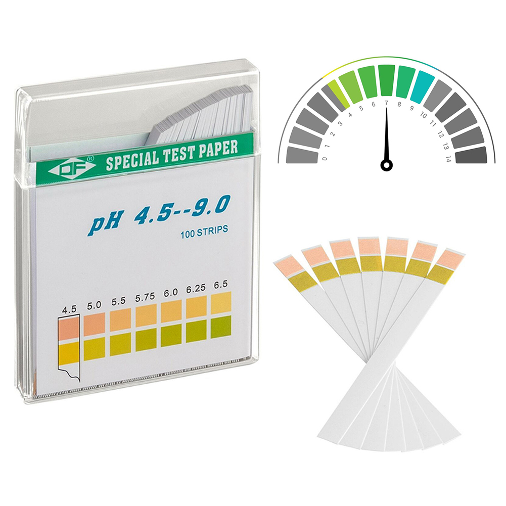 Ph Strip Test - 100 قطعة من شرائط اختبار درجة