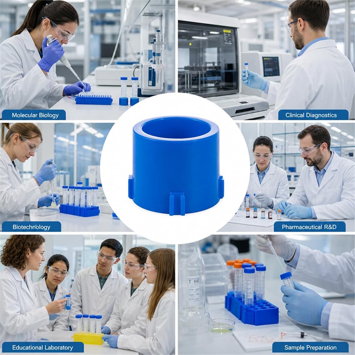 Hobby Science Lab - حامل أنابيب طرد مركزي A1380K، حامل