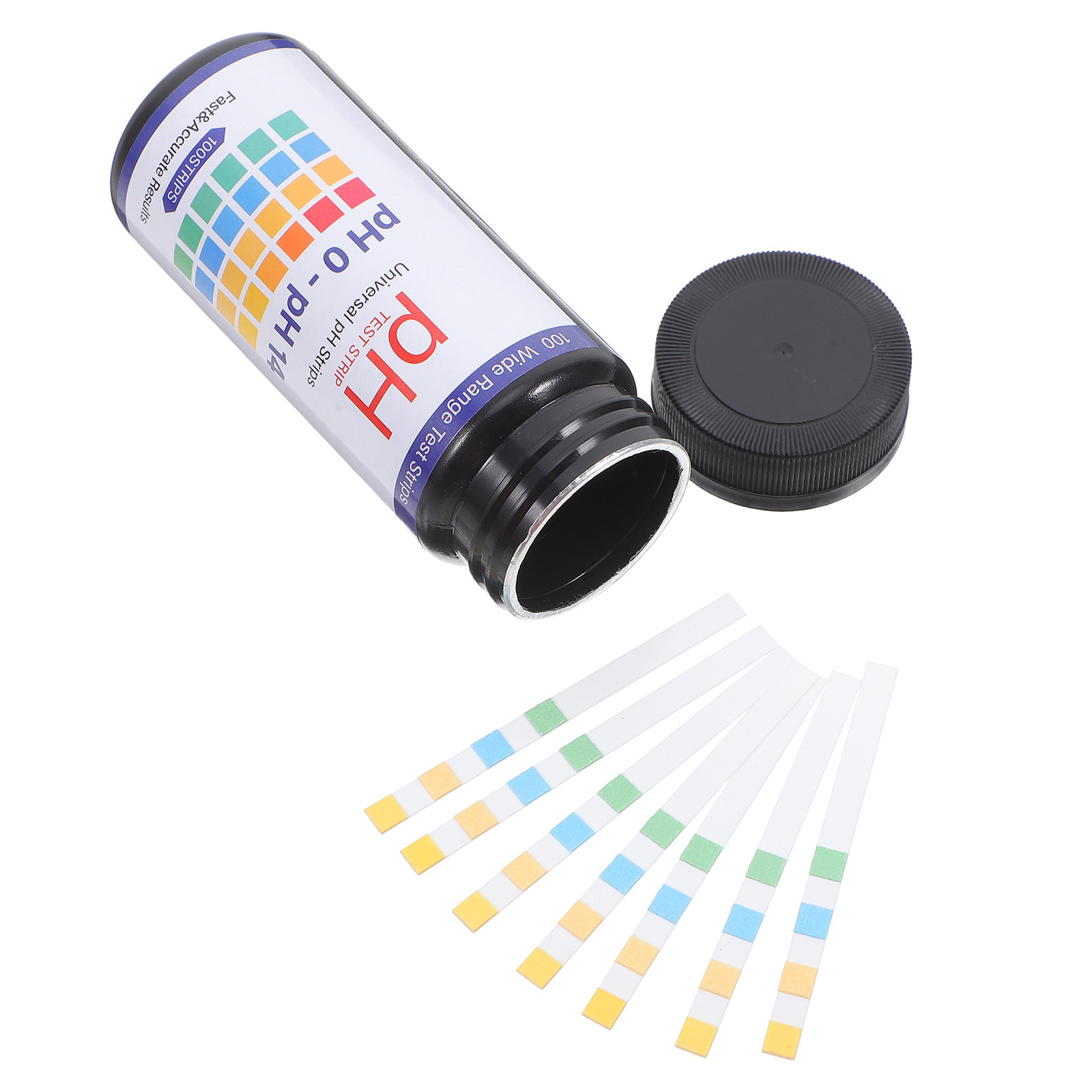 Ph Strip Test - 100 قطعة من شرائح اختبار درجة