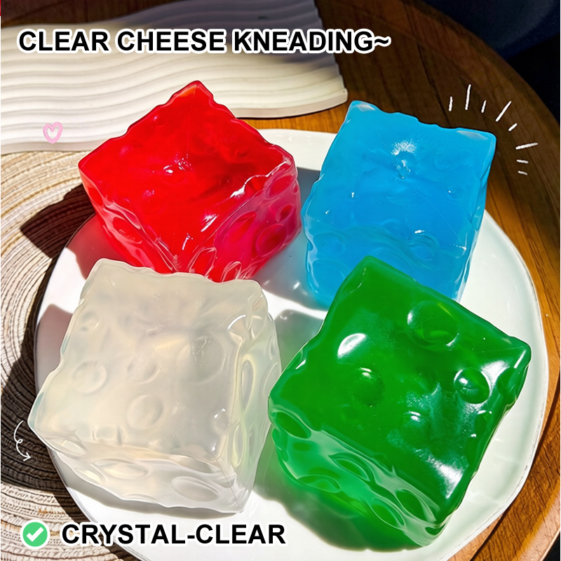 كرة ضغط شفافة على شكل جبنة، نا - مراجعة Crystal Growing Kit وسعره