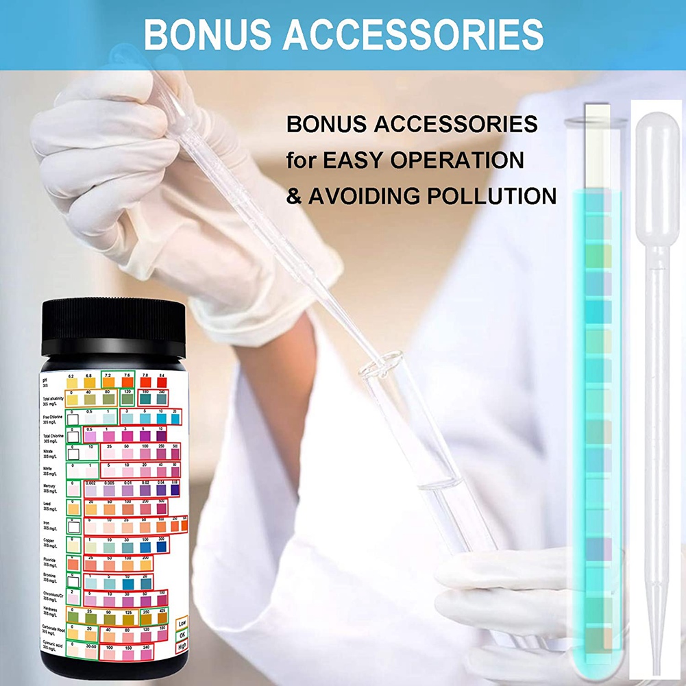 شرائط اختبار المياه لمياه الشر - مراجعة Ph Strip Test وسعره