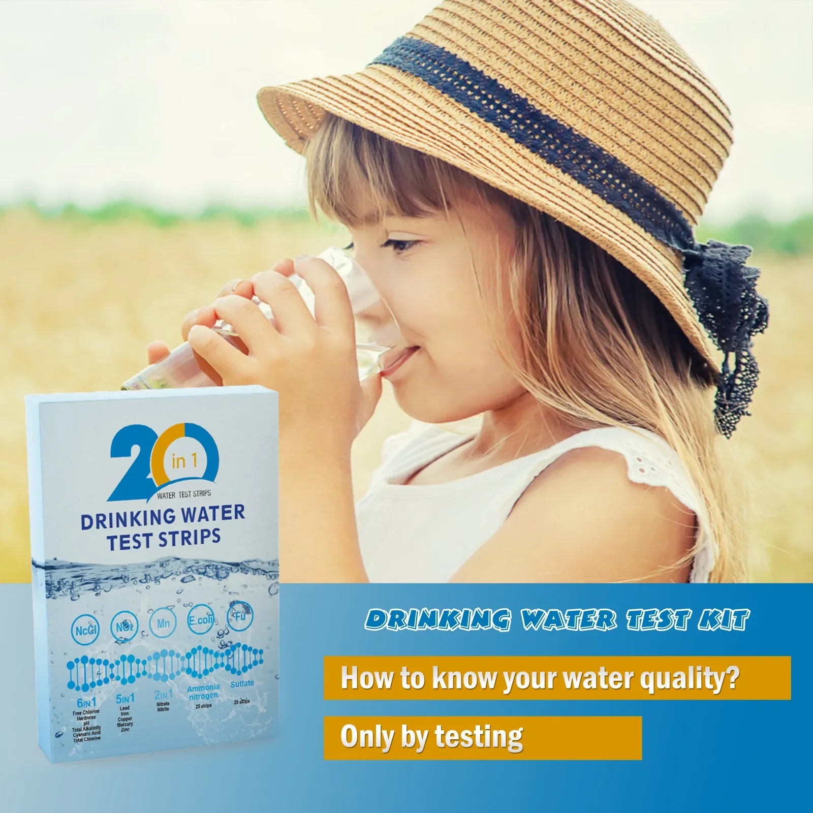شرائط اختبار المياه YAGO 20 في - مراجعة Ph Strip Test وسعره