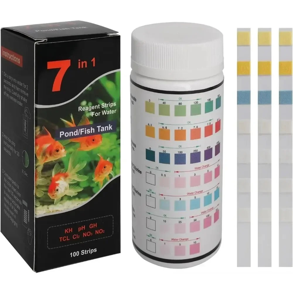 حوض السمك اشرطة الفحص PH جودة  - مراجعة Ph Strip Test وسعره