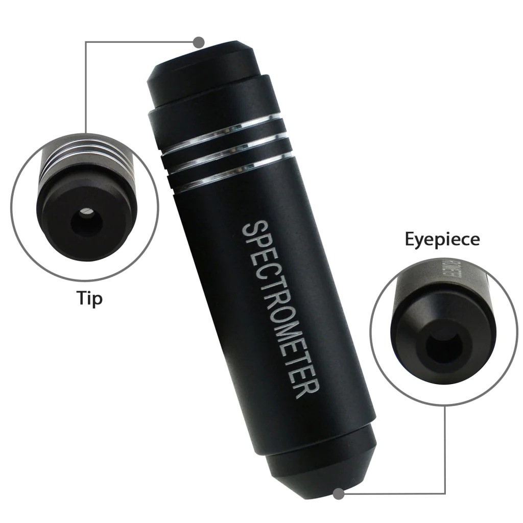 جهاز تحليل الأطياف الضوئية الم - مراجعة Spectroscope Handheld وسعره